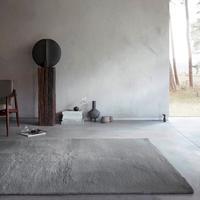 Hochflorteppich Anna - Dunkelgrau, KONVENTIONELL, Textil (130/190cm) - WECON HOME BASIC