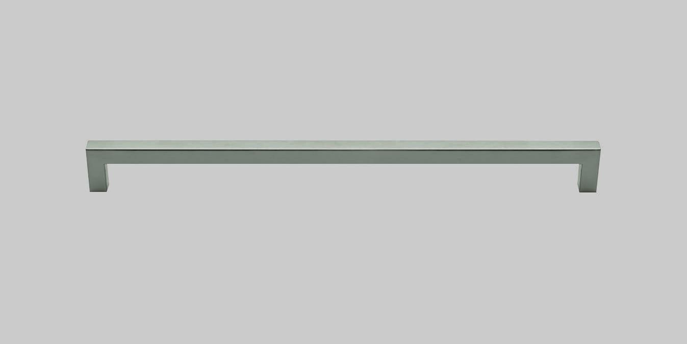 Relinggriff Edelstahlfarben Griffe - Edelstahlfarben, MODERN, Metall - Vertico