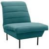 Sessel Looks Ix - Petrol/Schwarz, Design, Textil (72/92/103cm) - LOOKS by W.Joop