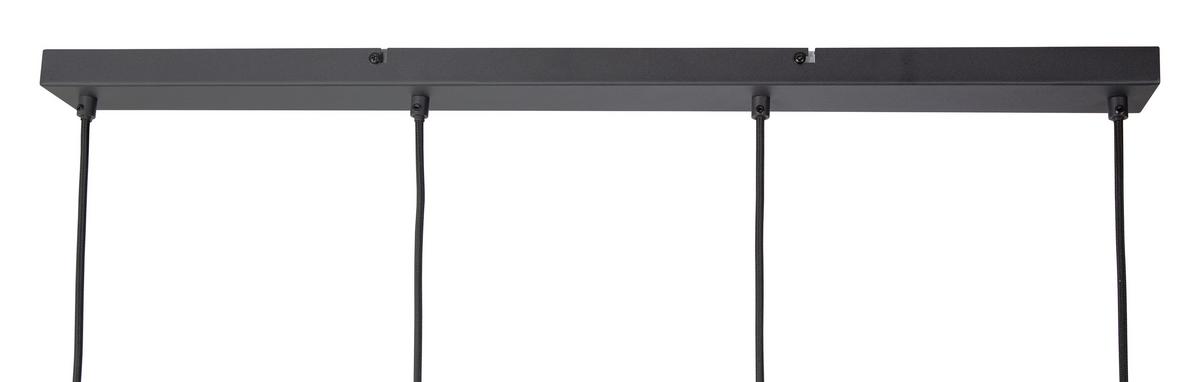 Pendelleuchte 30990408 Ando - Grau, Design, Glas (78/25/60cm) - Globo