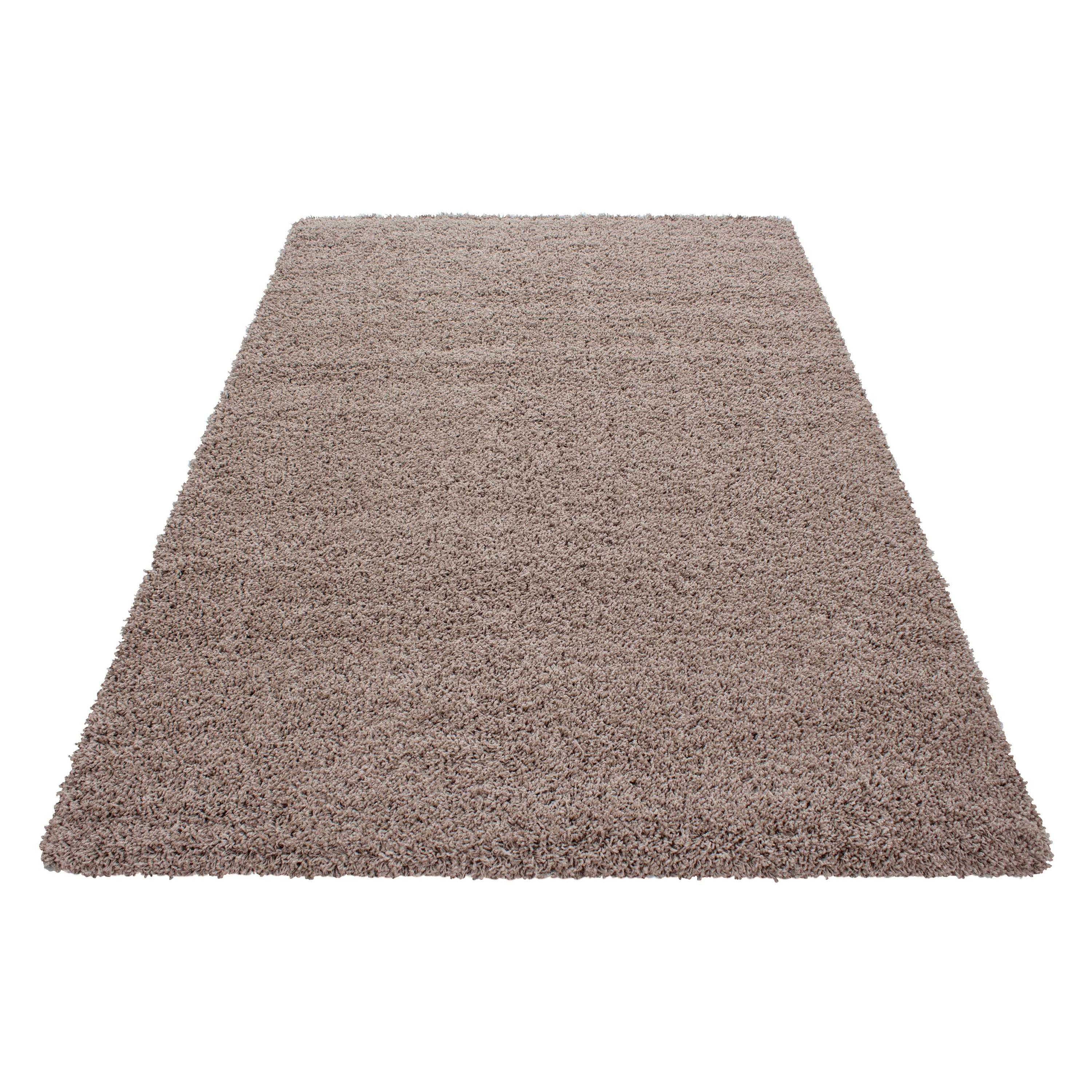 Hochflorteppich Life Beige