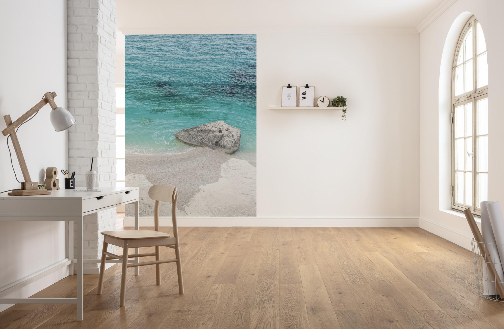 Fototapete Dreambay - Blau/Beige, Trend, Papier (200/280/1cm)