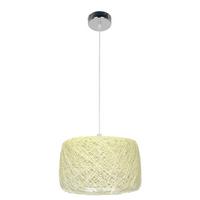 Pendelleuchte 31-51141 Panda - Creme, Natur, Textil (35/35/110cm)