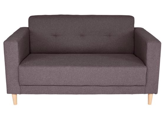 Pohovka Geneve - antracitová, Moderný, textil (148/81/75cm) Pohovka Geneve - antracitová, Moderný, textil (148/81/75cm)
