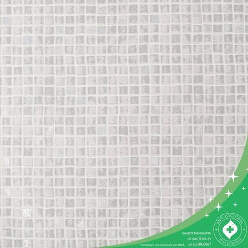 Vliestapete Mauer Grau B: 52 cm - Grau, Basics, Papier/Kunststoff (52/1000cm)