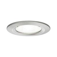LED-Deckenleuchte Ø 7,8 cm, 1-Flammig - Zinkfarben/Alufarben, Design, Metall (7,8cm) - Paulmann