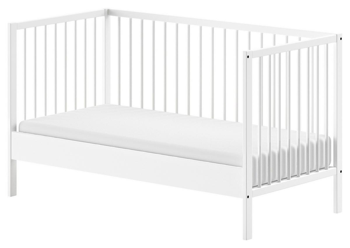 Kinder-/juniorbett Dino - Weiß, MODERN, Holz (70/140cm) - MID.YOU