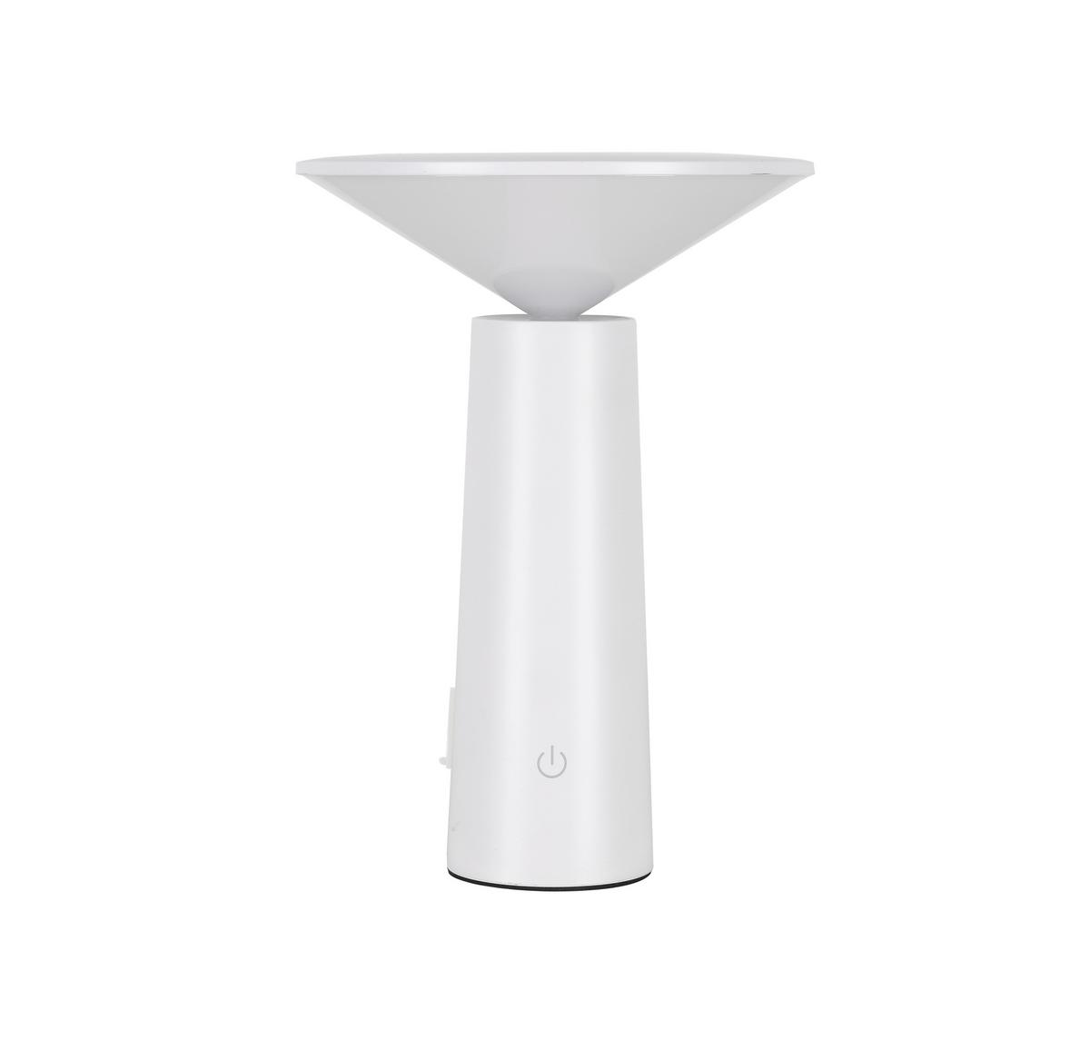 Venkovní LED svítidlo KOLIM, P/V: 14/19cm - bílá, Romantický / Rustikální, plast (14cm) - Modern Living