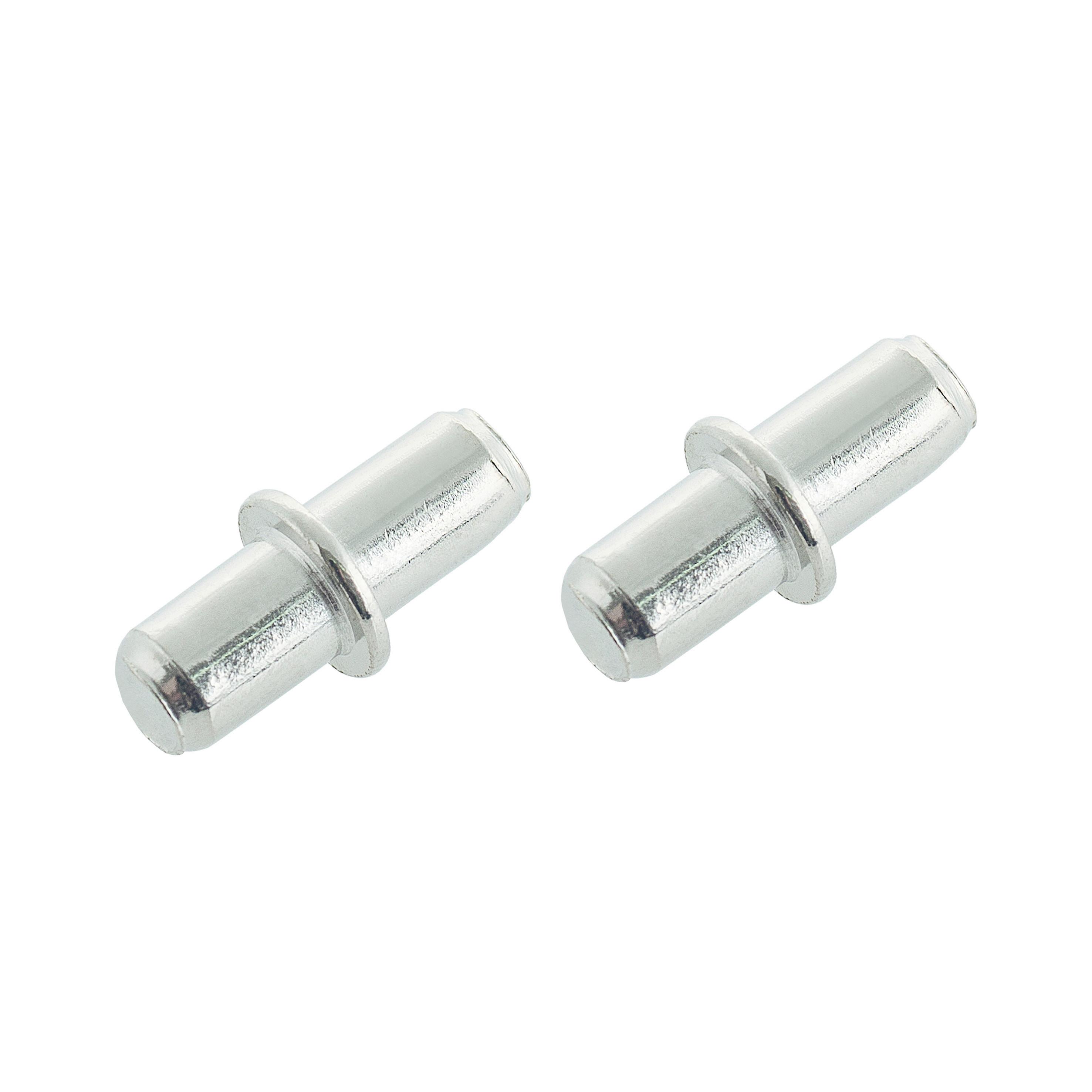 Polctartó Átm: 5 Mm, 2db - ezüstszínű, fém (0,5cm) - Suki