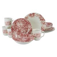 Kombiservice Keramik 4 Personen Geschirr Set - Multicolor, Keramik - Creatable