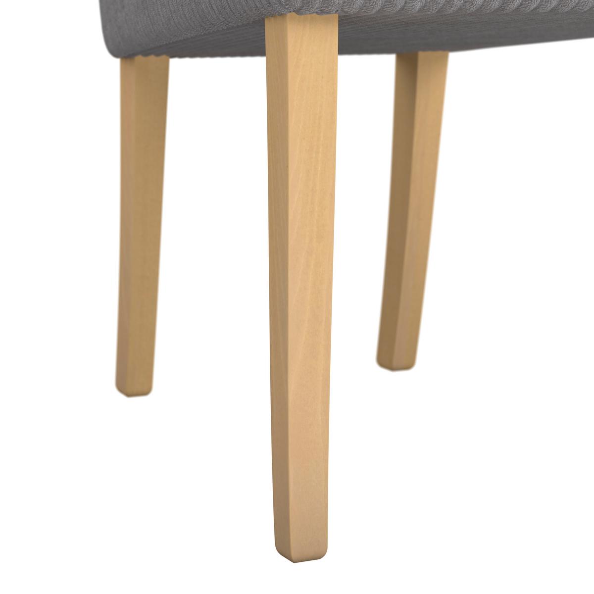 STUHL ROKO - Grau, MODERN, Holz/Textil (46/101/62cm)