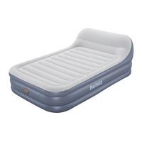 Luftbett Nadine 226x152x82 cm Bis 300kg, inkl. Pumpe - Dunkelblau/Grau, KONVENTIONELL, Kunststoff/Metall - Bestway