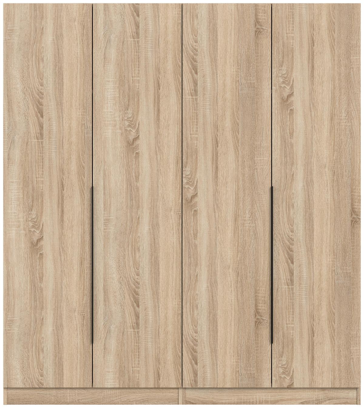 Drehtürenschrank Kopenhagen Sonoma Eiche B: 160 Cm - Sonoma Eiche, MODERN, Holzwerkstoff (160/181/52cm) - MID.YOU