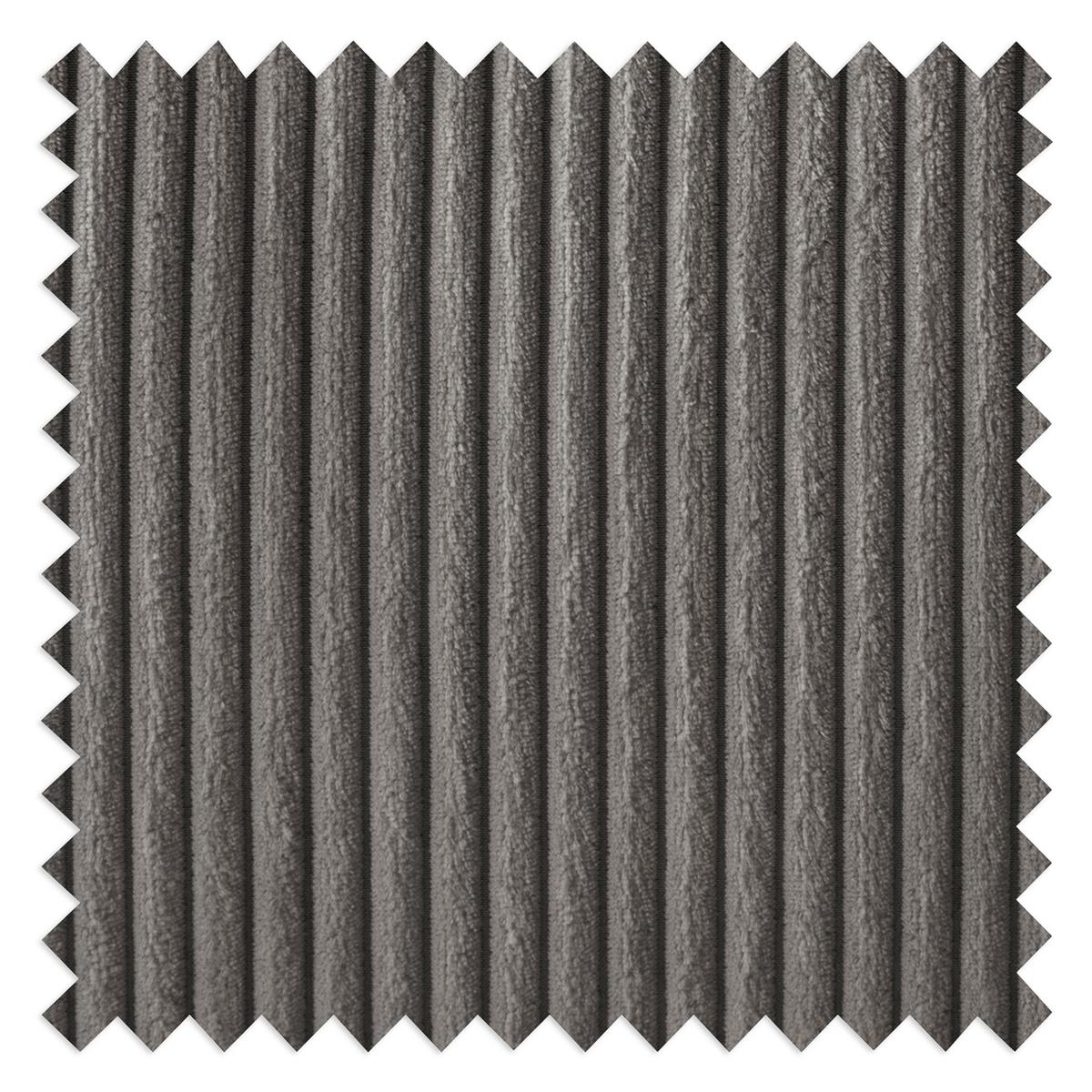 Ecksofa Pruno, Grau S: 174x247 cm - Schwarz/Grau, Design, Textil (174/247cm) - MID.YOU