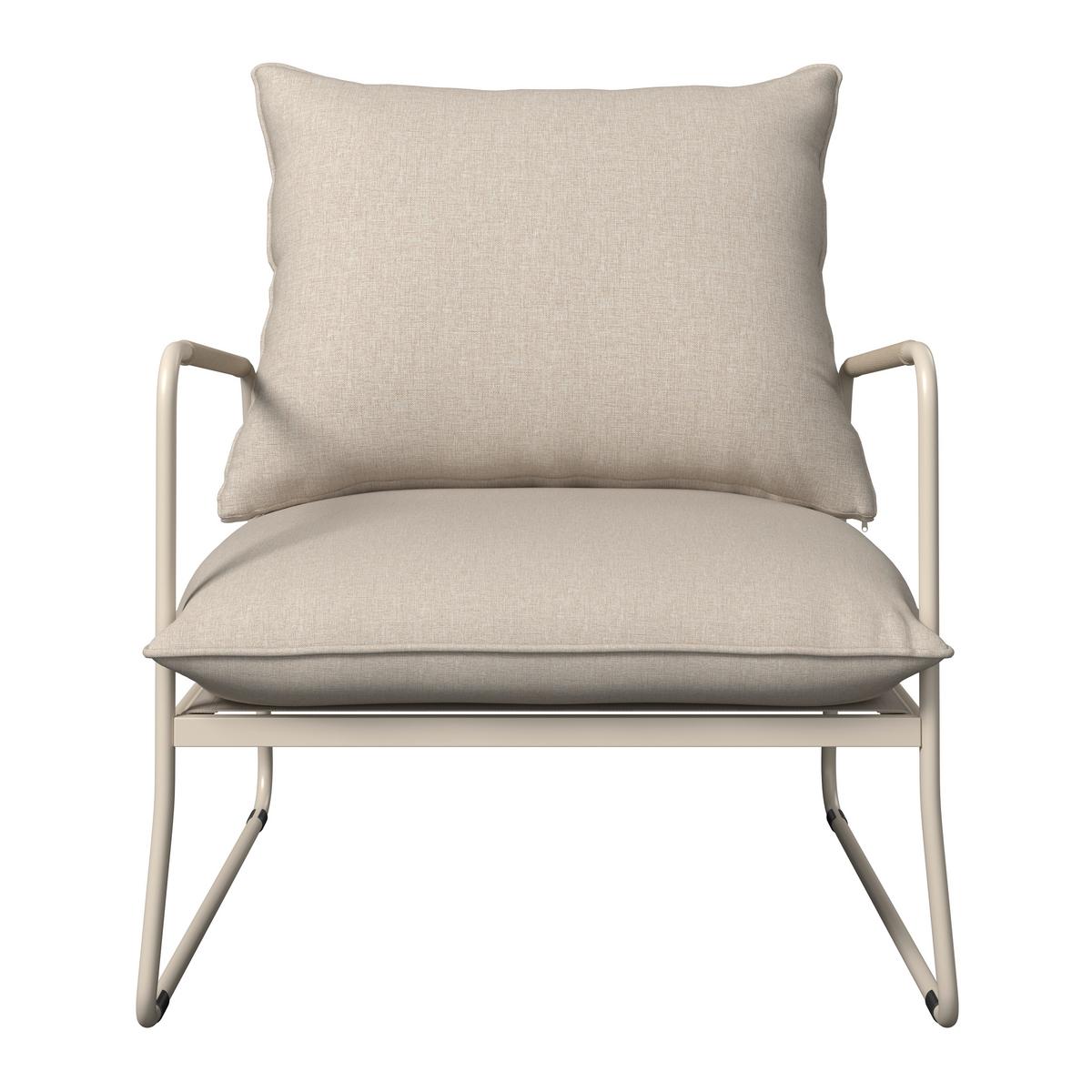 SADA NA BALKON MALE - béžová, Moderní, kov/textil (85,5/68/78,5cm)