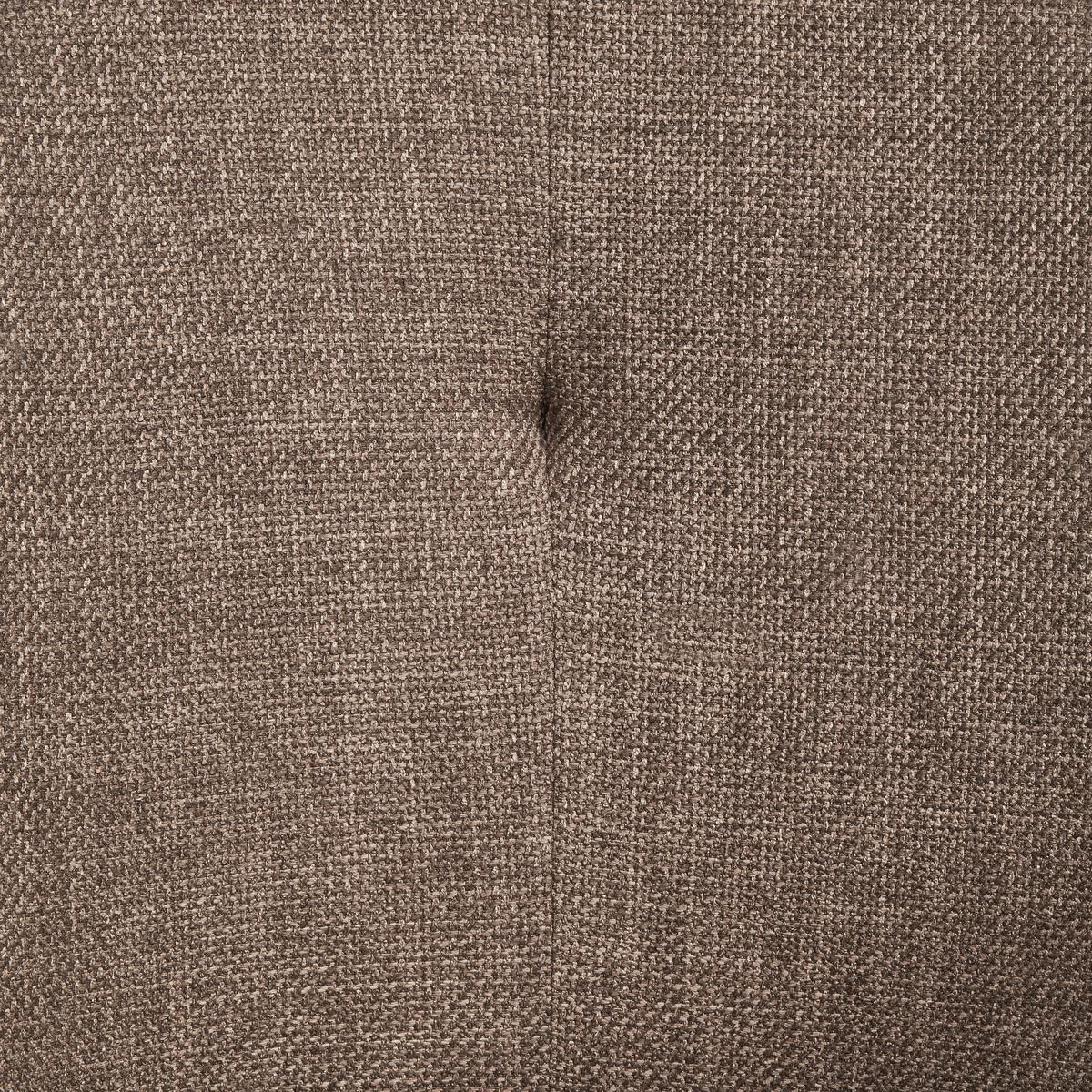 Armlehnstuhl Pauline Leinenoptik Brau, B: 62 cm - Schwarz/Braun, KONVENTIONELL, Holz/Textil (62/85/64cm) - MID.YOU