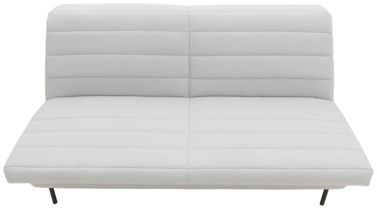 2-Sitzer-Sofa Looks Ix - Silberfarben/Schwarz, Design, Textil (185/92/103cm) - LOOKS by W.Joop