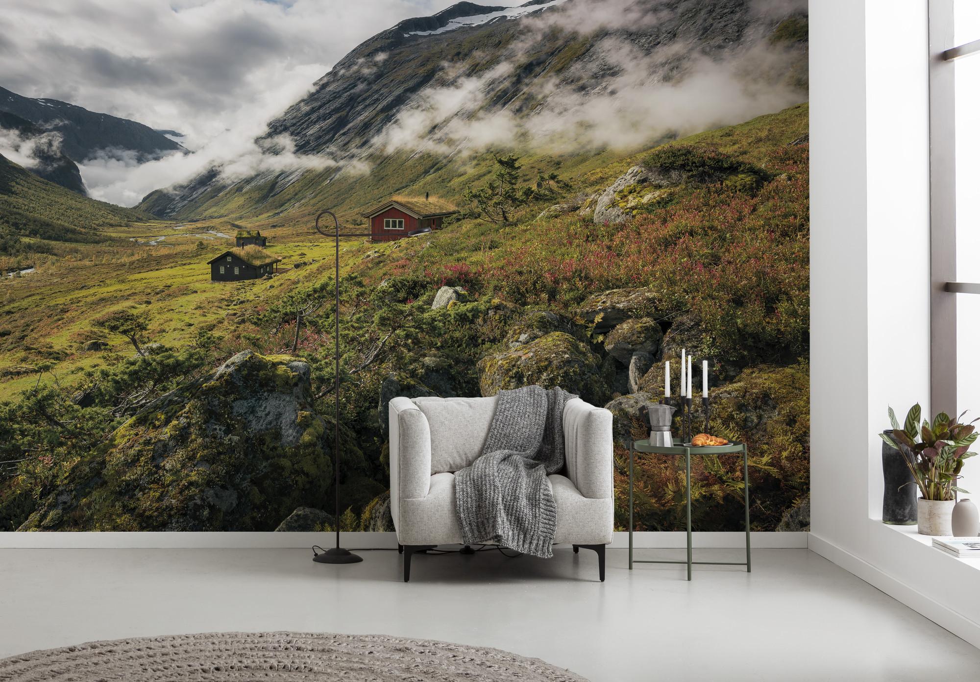 Fototapete Pure Norway - Multicolor, Trend, Textil (450/280cm)
