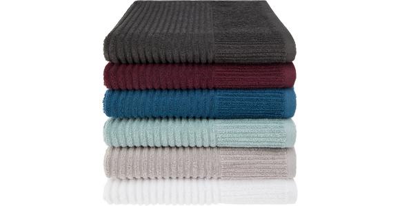 Handtuch Pia - Weiß, MODERN, Textil (50/90cm) - Luca Bessoni