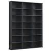 Regal Megosa Anthrazit - Anthrazit, Design, Holzwerkstoff (105/136/19cm) - MID.YOU