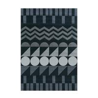 Flachwebteppich Anthrazit Spirit 70x140 cm - Anthrazit, Basics, Textil (70/140cm) - Kayoom