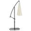 Závěsný Slunečník Marbella - černá/přírodní barvy, kov/textil (290/258/290cm) - Modern Living Závěsný Slunečník Marbella - černá/přírodní barvy, kov/textil (290/258/290cm) - Modern Living