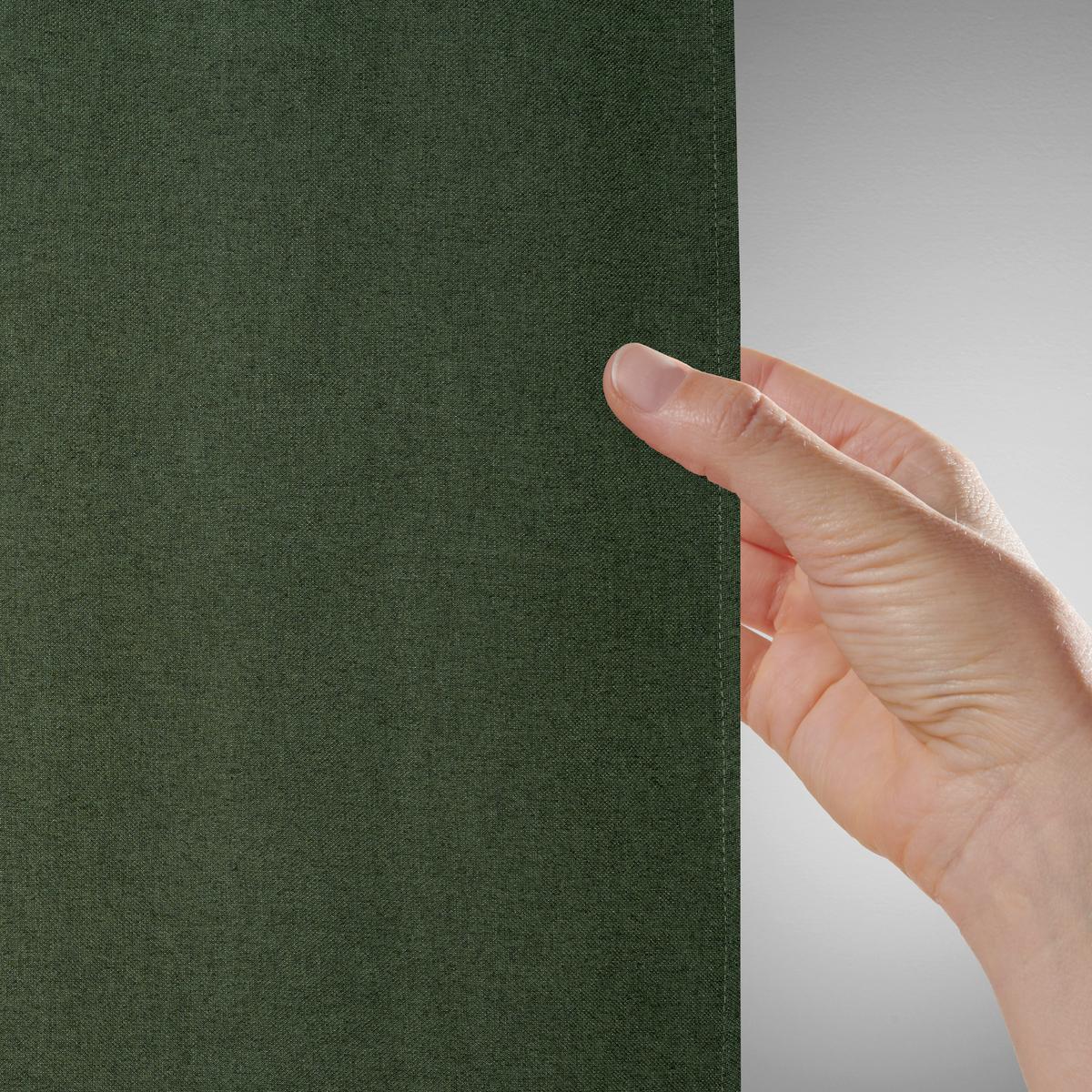 HOTOVÝ ZÁVES ULRICH 175CM - tmavozelená, textil (135/175cm) - Modern Living