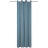 Ösenvorhang Softy - Blau, Basics, Textil (140/160cm)