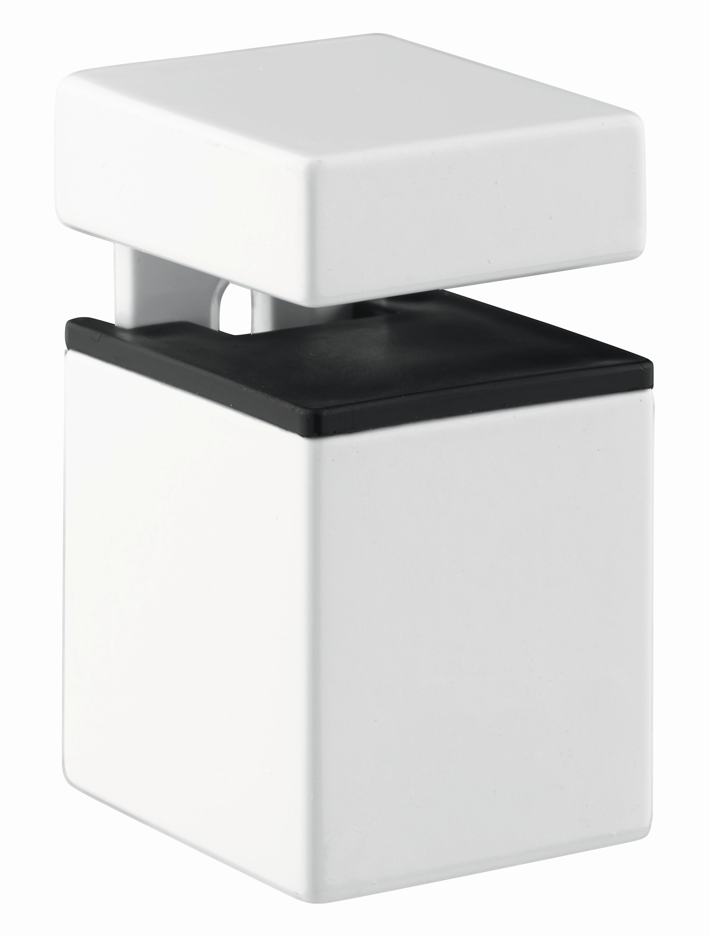 NÁSTENNÝ DRŽIAK BLOCK 4 WEISS -SB- - biela, kov (5,5/5-7,1/3,5cm) - Mömax