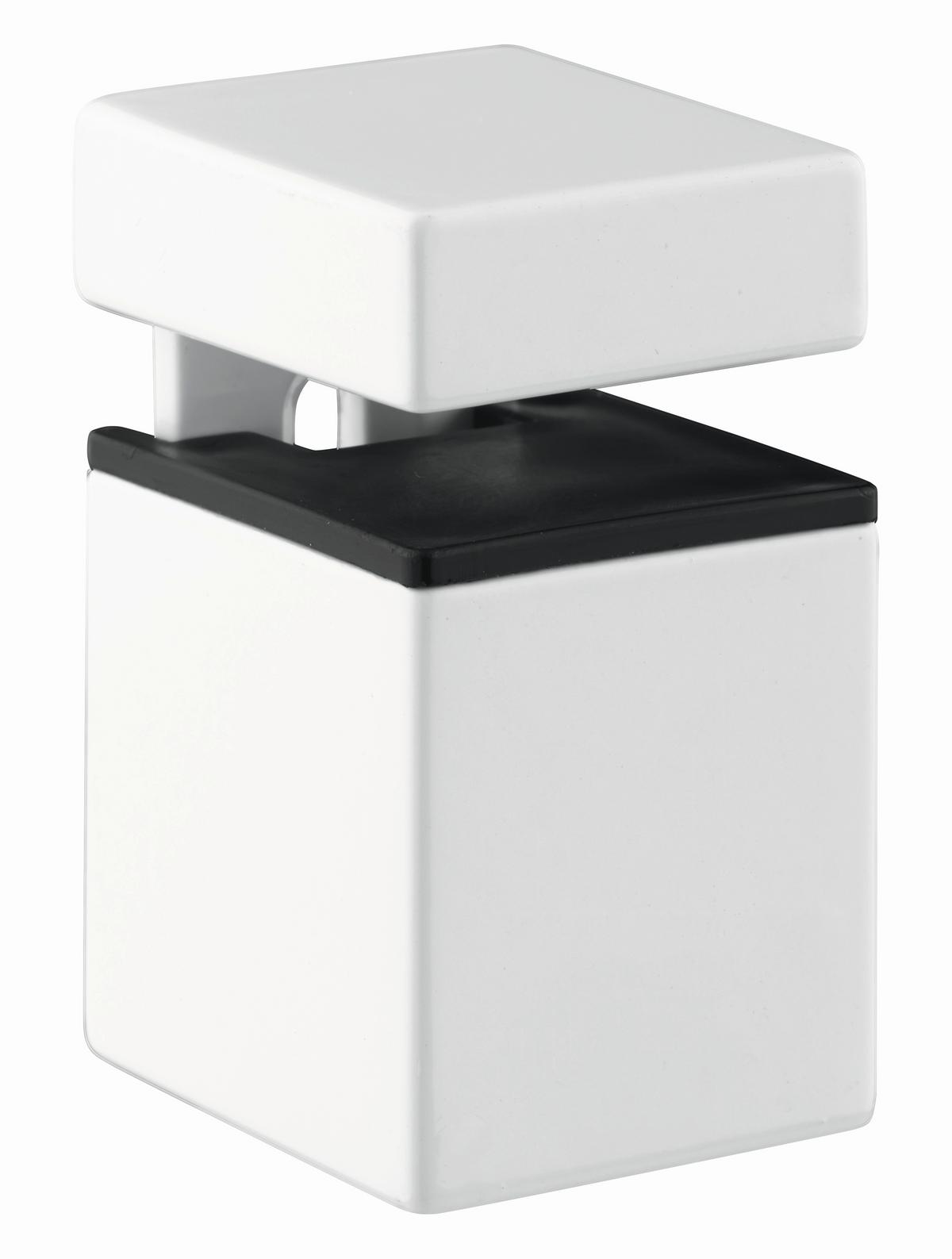 NÁSTENNÝ DRŽIAK BLOCK 4 WEISS -SB- - biela, kov (5,5/5-7,1/3,5cm) - Mömax