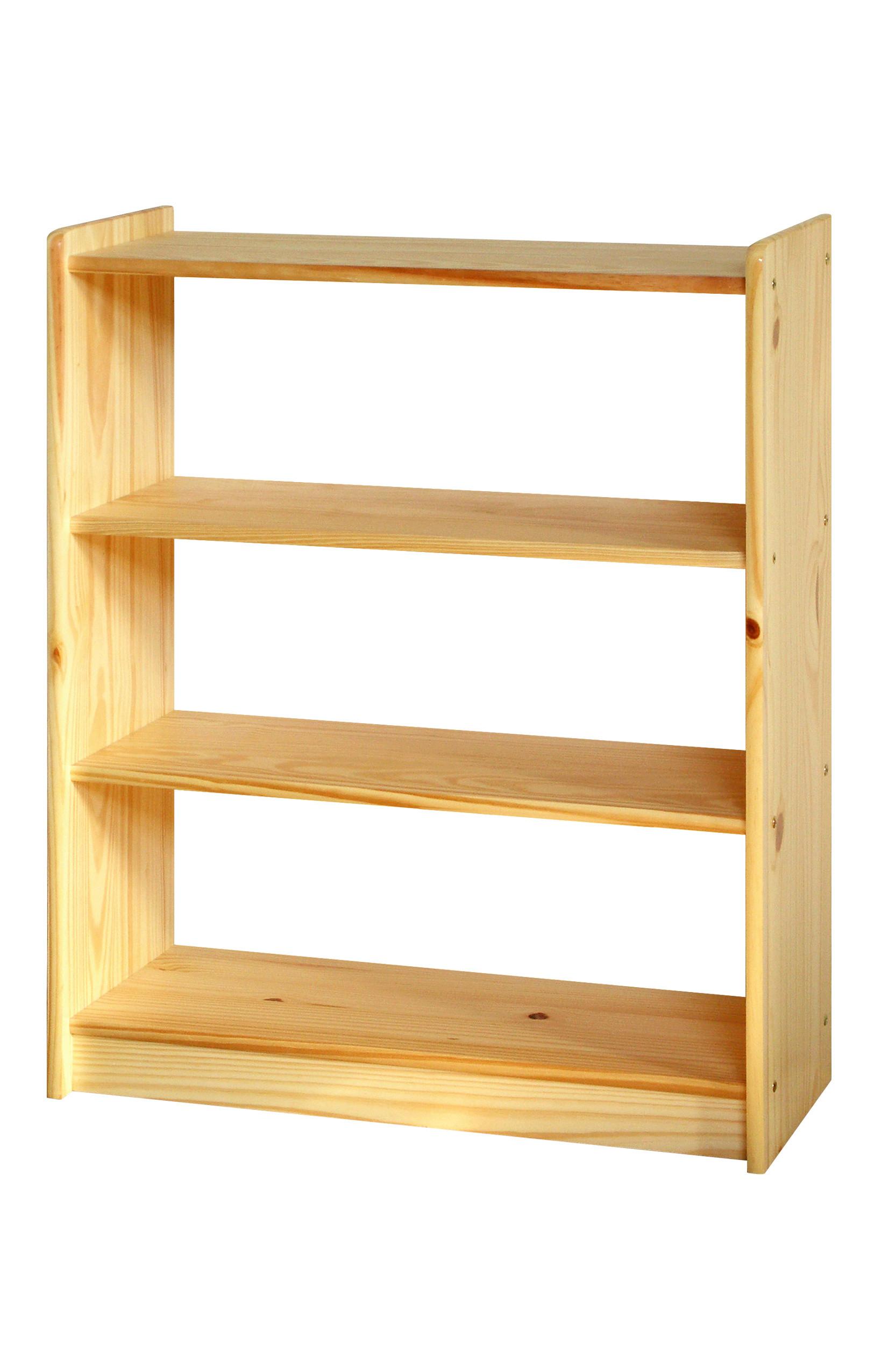 REGAL Naturfarben B: 80cm - Naturfarben, Design, Holz (80/100/30cm) - MID.YOU