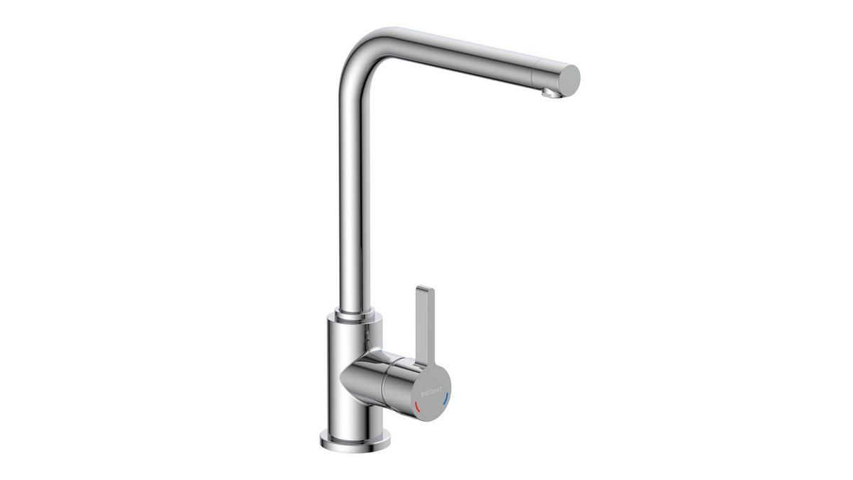 Küchenarmatur Sistant Dublin - Chromfarben, Basics, Metall (33,5cm) - Sistant