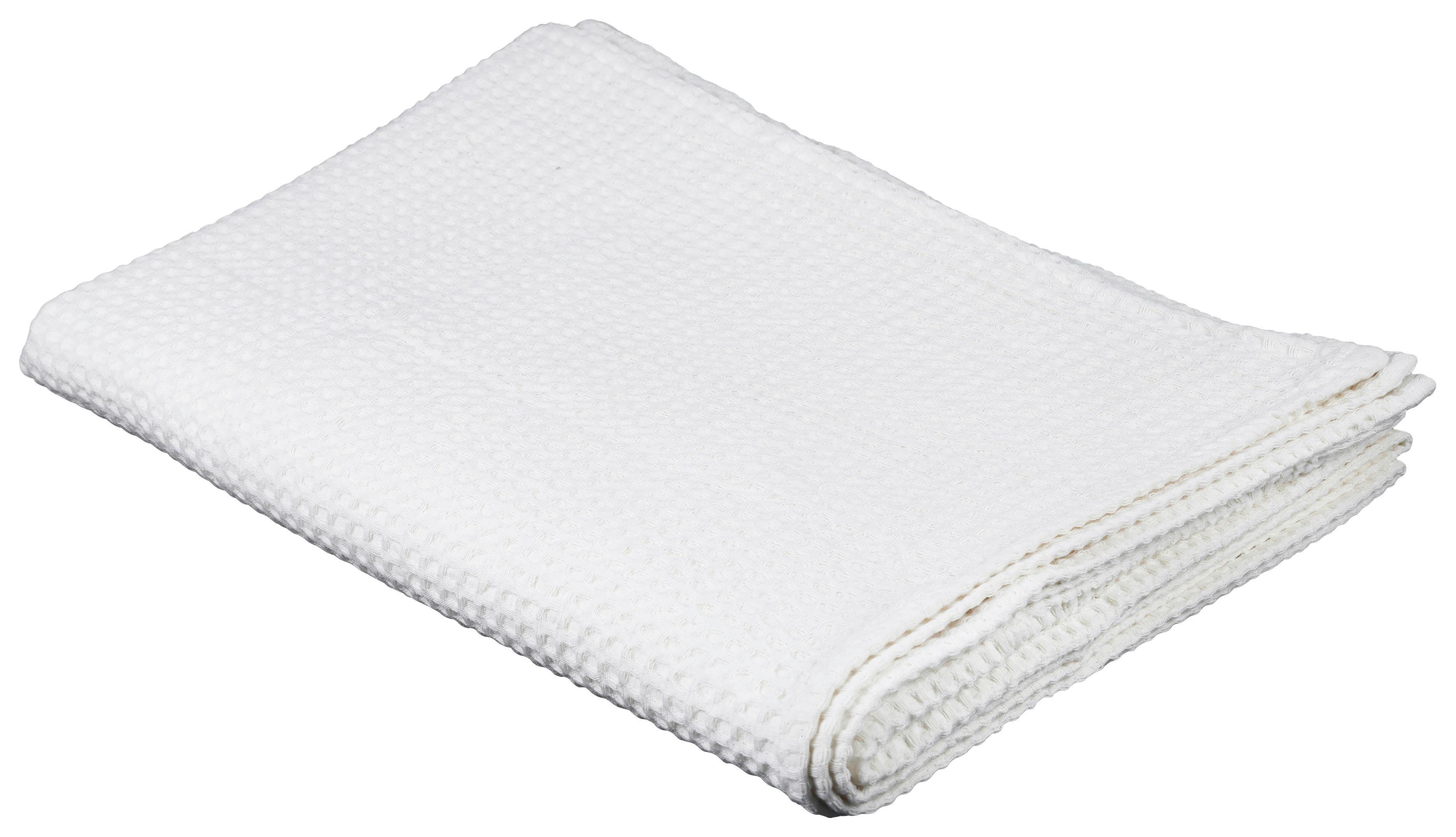 Kuscheldecke Christina - Creme, MODERN, Textil (145/200cm) - Luca Bessoni