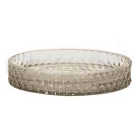 Seifenschale Melua Sandfarben Glas - Sandfarben, Basics, Glas (11,0/2,2cm) - Kleine Wolke