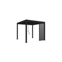 Pavillon-Seitenteil 113x235cm wetterfest - Anthrazit, Basics, Metall (113/235/10cm) - Gardenson