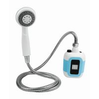 Gartendusche 19600 Easymaxx Akku-Dusch- & B - Blau/Weiß, Basics, Kunststoff/Metall (18/9/5,7cm) - EASYMAXX