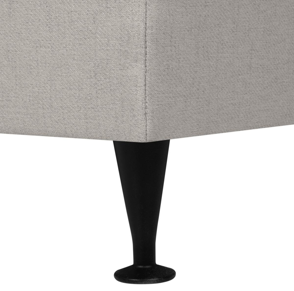Boxspringbett Mit Topper 180x200 Cm Wels, Beige - Beige/Schwarz, MODERN, Textil (180/200cm) - MID.YOU