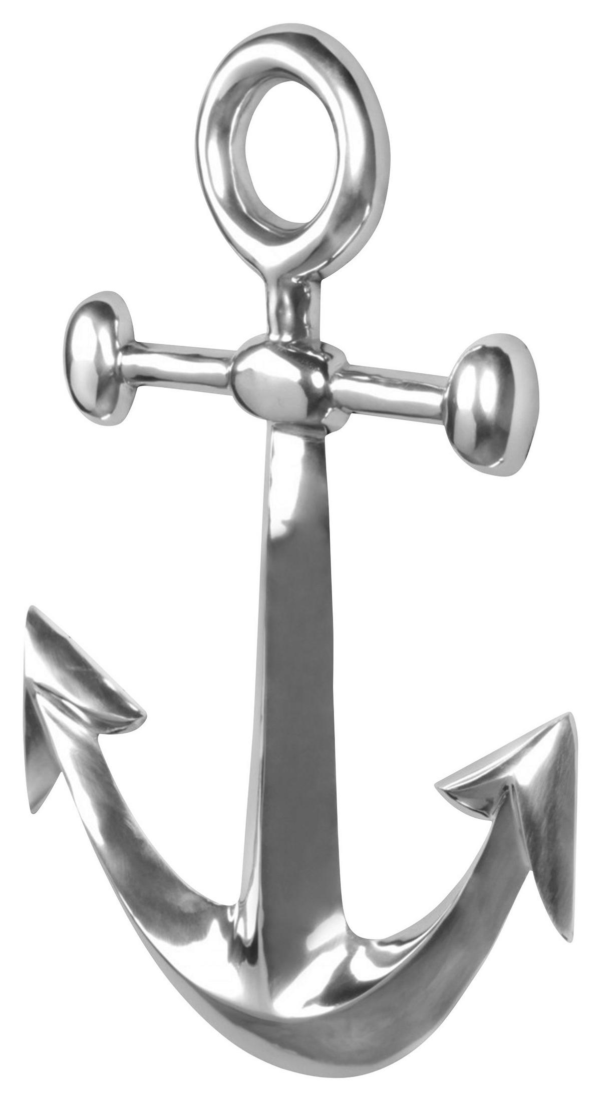 Wanddeko Wohnling Silberfarben B: 40 cm - Silberfarben, MODERN, Metall (40/62,5/3,5cm) - MID.YOU