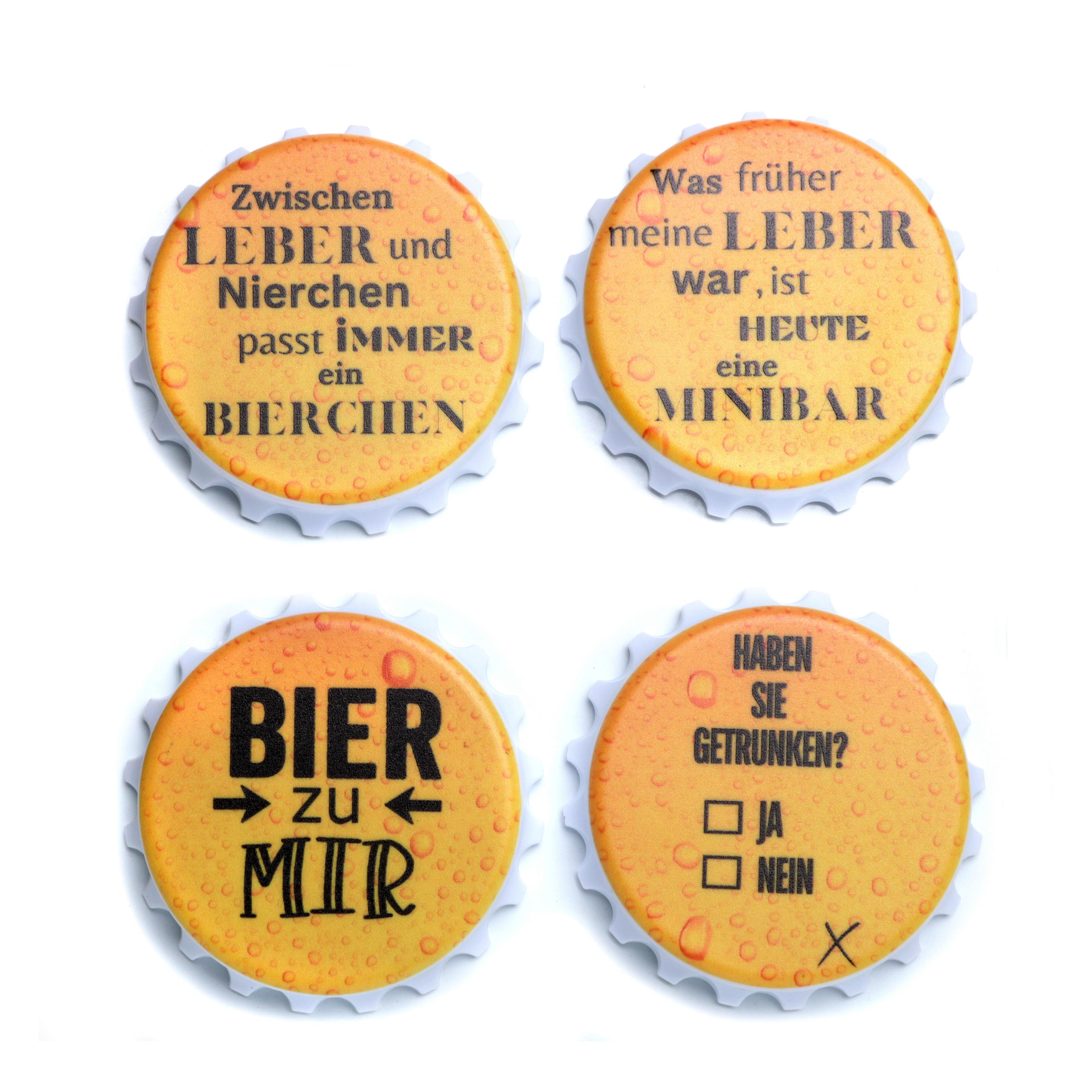 Magnet Larry - Schwarz/Orange, Basics, Kunststoff (8/1,5cm)