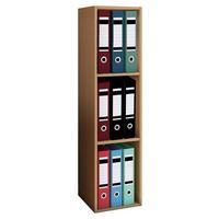 Aktenregal Offas Buche Dekor B 34 cm - Buchefarben, Design, Holzwerkstoff (34/115/29cm) - MID.YOU