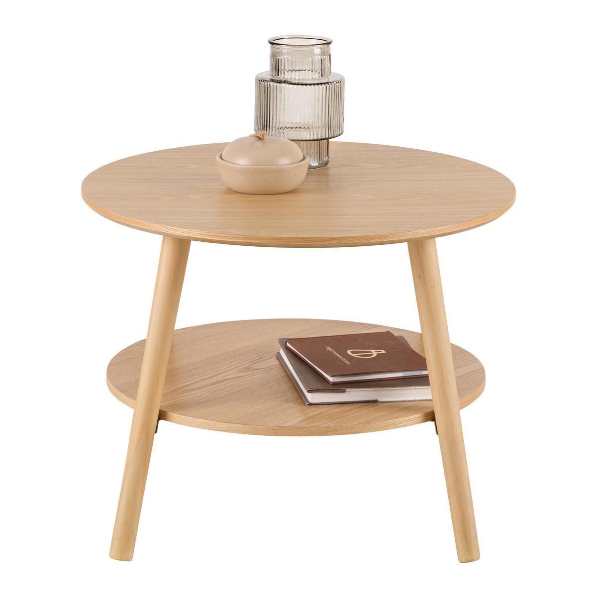 KONFERENČNÍ STOLEK FREDDY - přírodní barvy, Moderní, dřevo/kompozitní dřevo (60/43cm) - Mömax