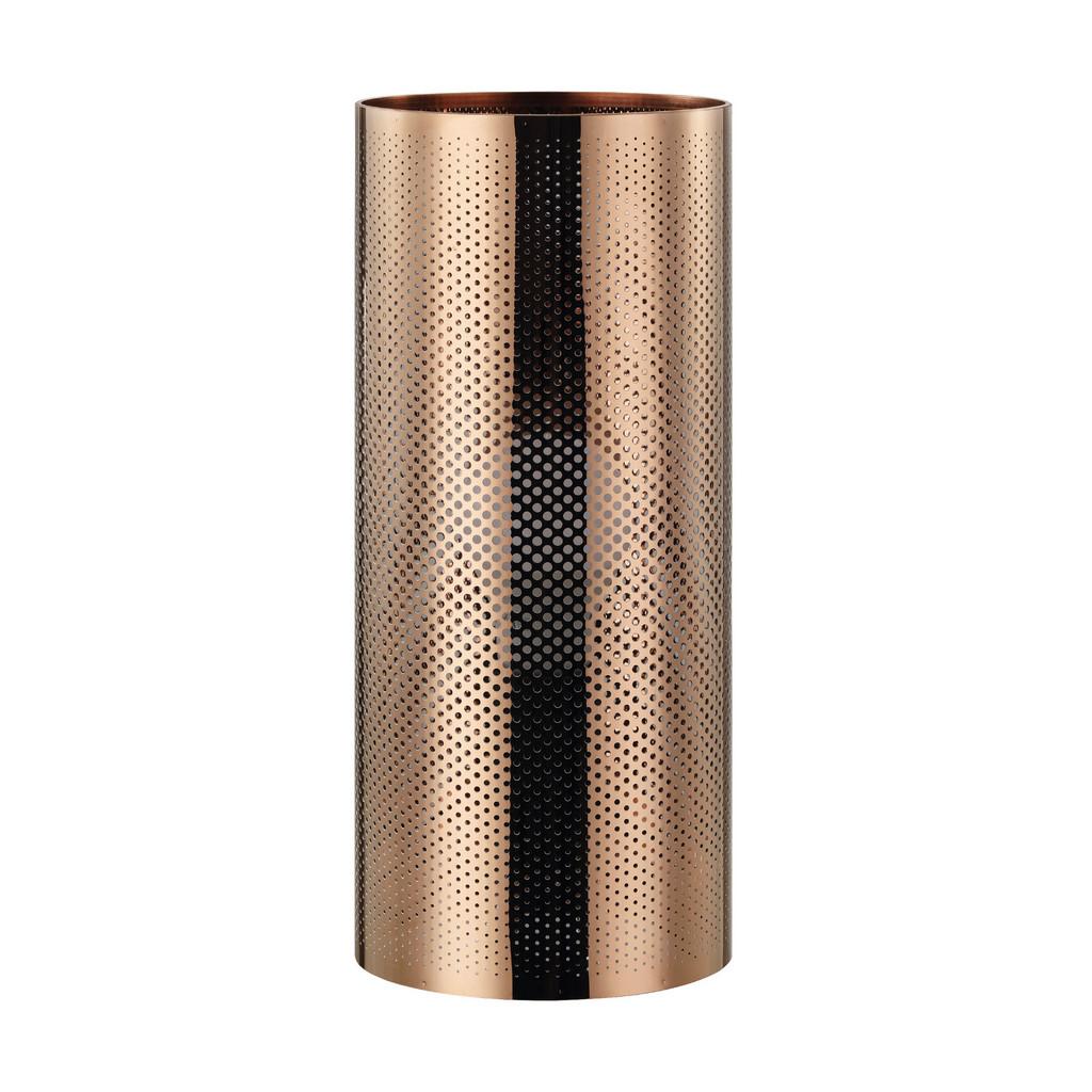 Tischlampe Tabiago Schwarz/ Rosegold mit Kippschalter