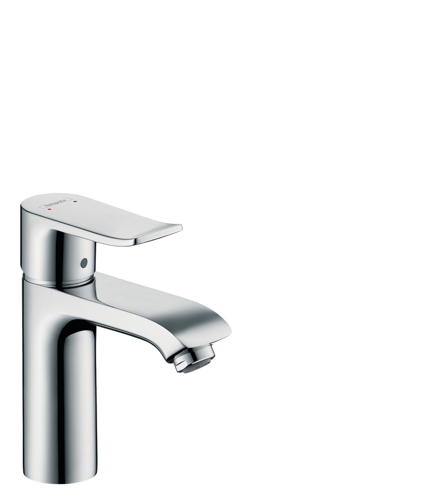 Waschtischarmatur Hg Metris 110 Chrom H: 12,8 cm