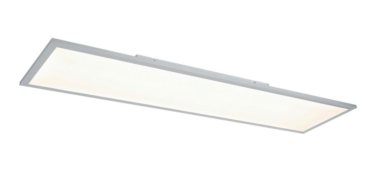 STROPNÍ LED SVÍTIDLO CORNELIUS -AKT- - bílá/barvy stříbra, Moderní, kov/plast (120/30/7,5cm) - Mömax