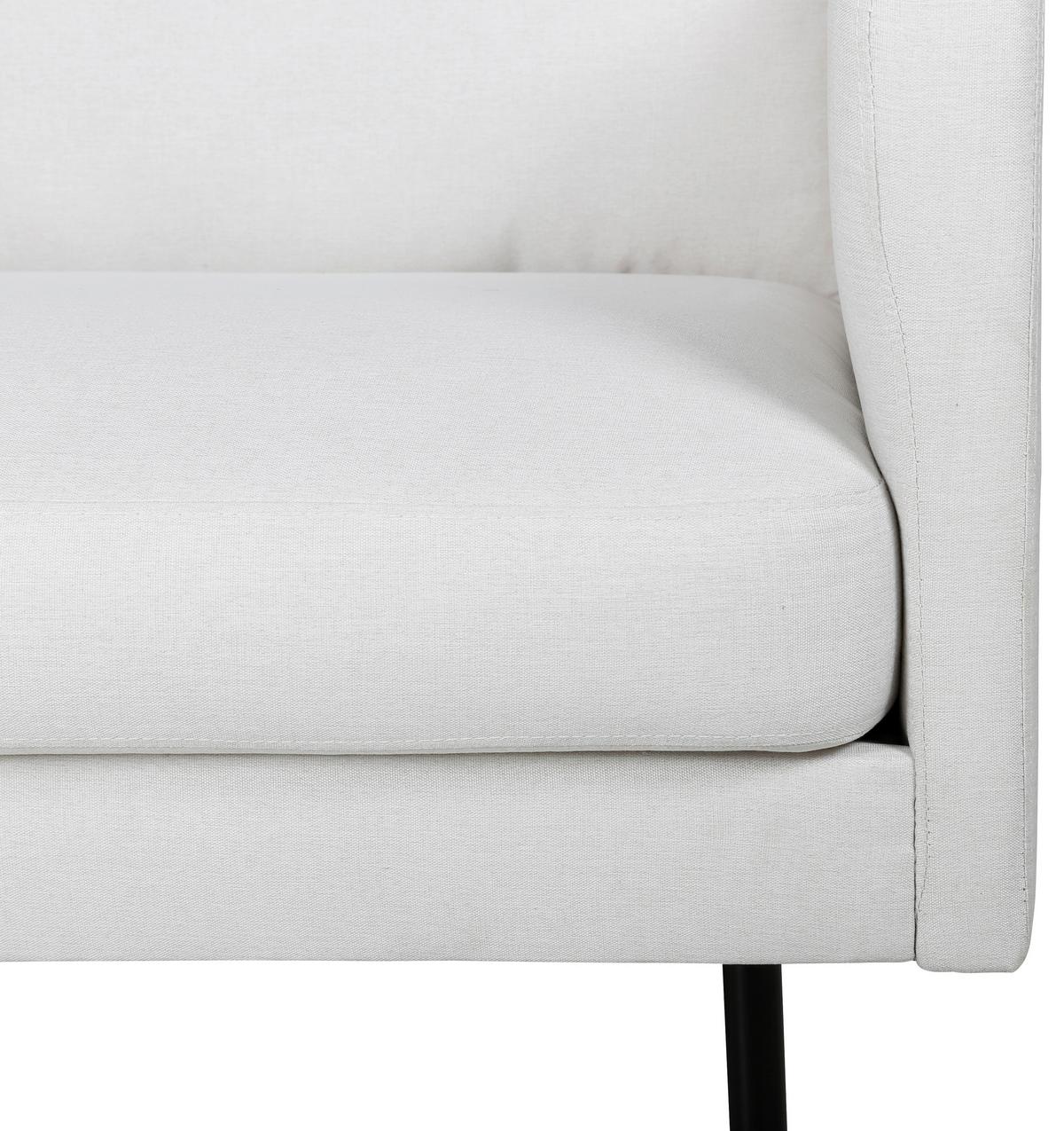 Sessel Zoom - Beige/Schwarz, Design, Kunststoff/Textil (95/80/84cm) - Livetastic