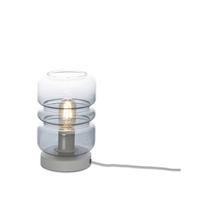 Tischleuchte Verona - Hellgrau, Trend, Glas (15/23cm) - It's about Romi