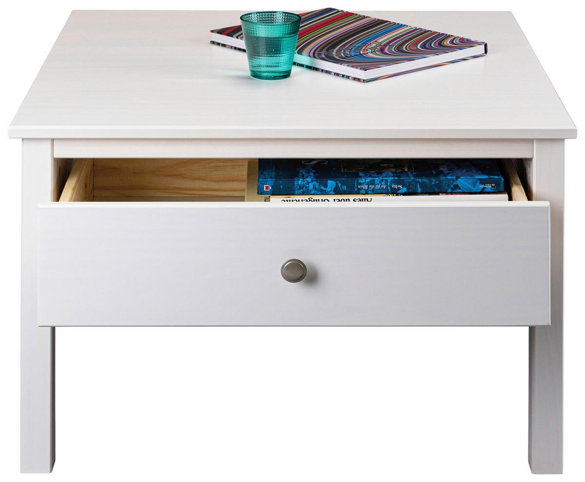 Couchtisch Chilly Home - Weiß, Design, Holz (70/70/47cm) - Livetastic