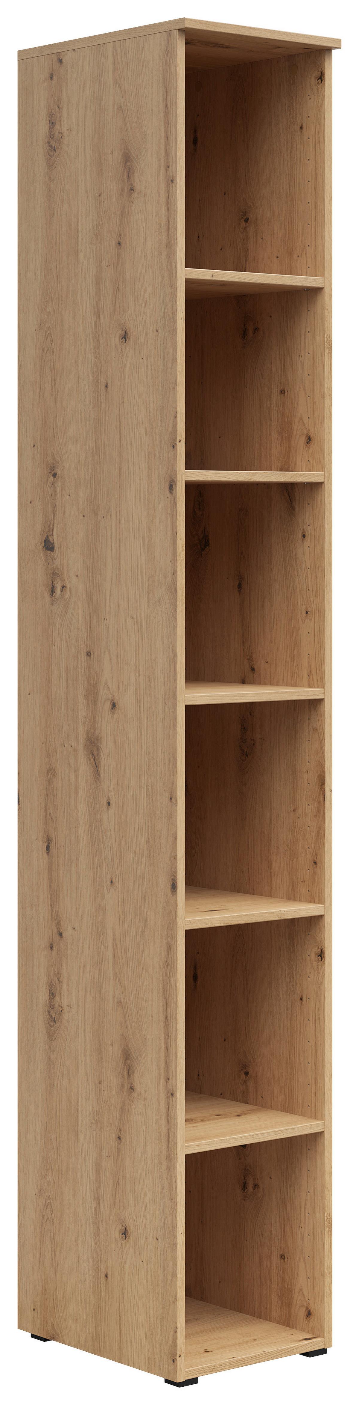 Polc Cabinet - Artisan tölgy, Modern, faalapú anyag (30/195/40cm)