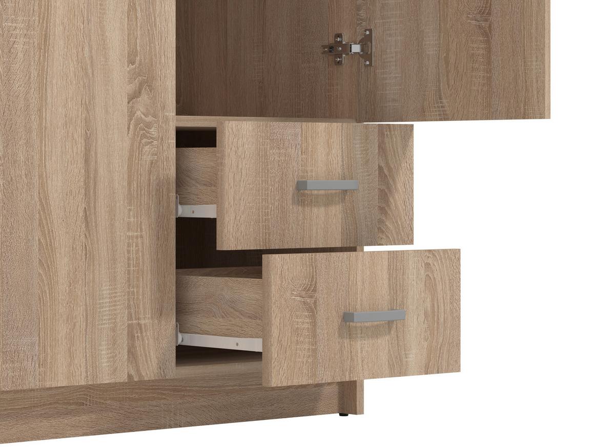 Nyílóajtós Szekrény Hana 80/205 Cm *top Ár* - Basics (80/205/52cm) - Best Price