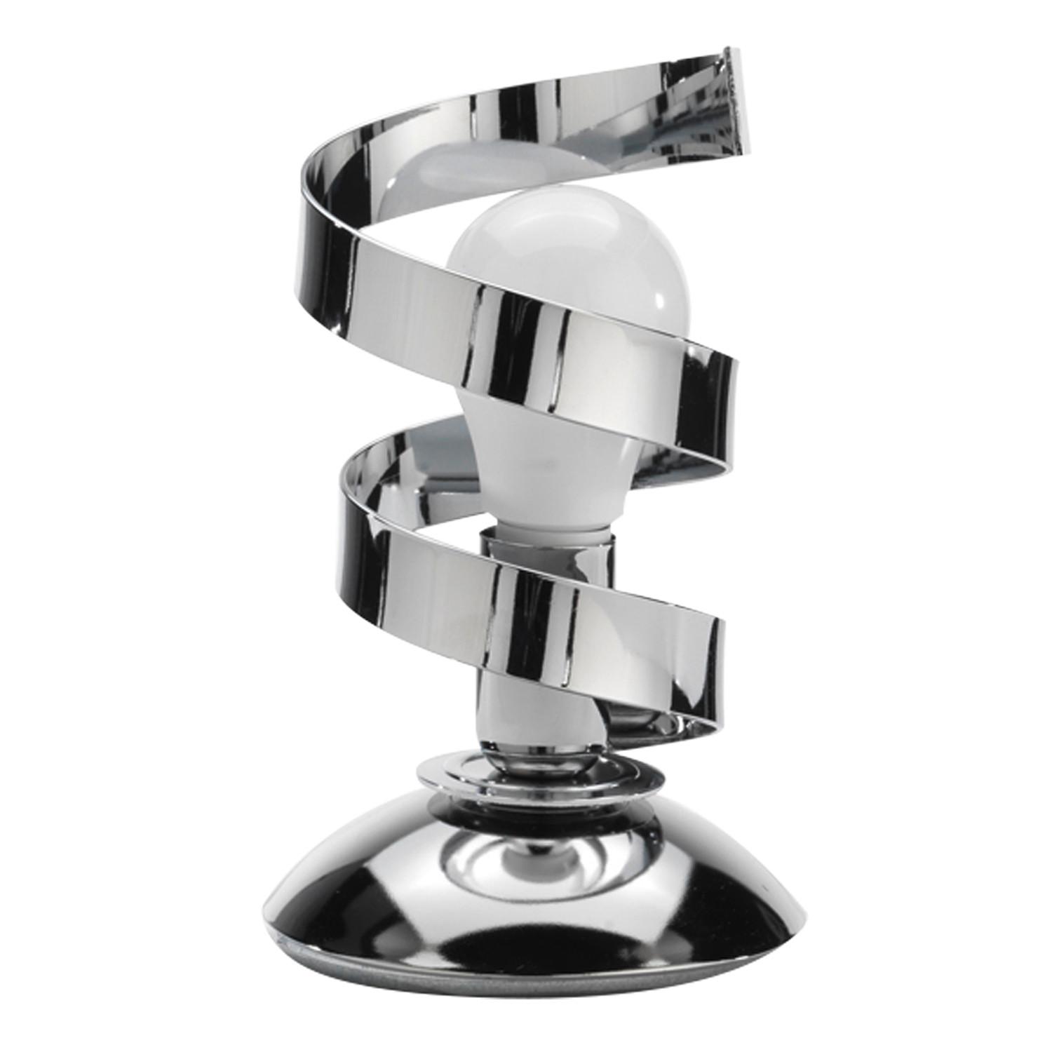 Tischleuchte 4812/lc - Chromfarben, Design, Metall (12/12/25cm)